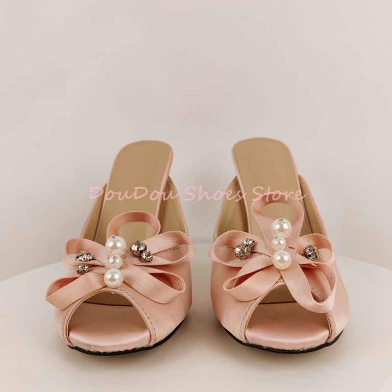 Ciabatte da donna in raso rosa - Slip Dress Satin recensione e prezzo