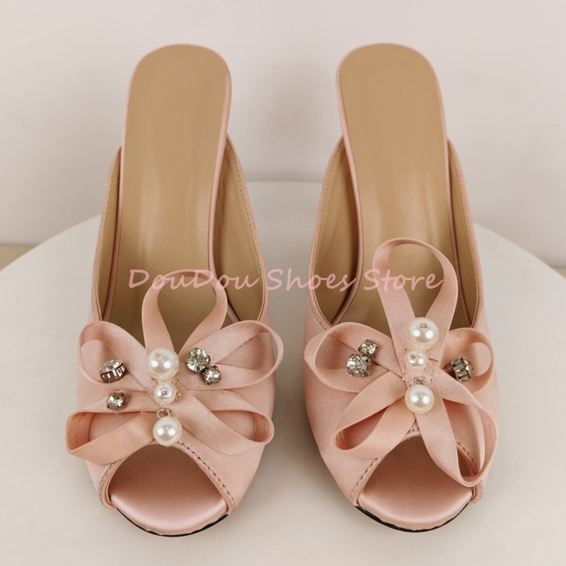 Ciabatte da donna in raso rosa - Slip Dress Satin recensione e prezzo